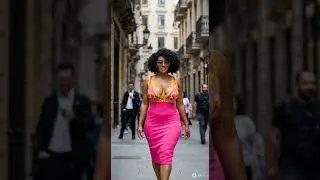 73. Confident Stride Through the City Streets #shorts #fashion #model #dance #ai #aiart #beauty