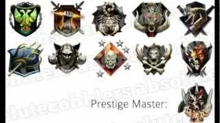 BLACK OPS 2 PRESTIGE EMBLEMS + MASTER PRESTIGE DETAILS