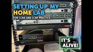 Настройка домашней лаборатории | Обзор реального оборудования Cisco