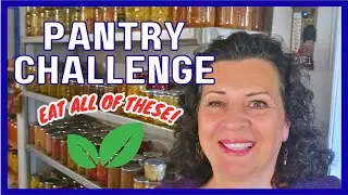 Homestead Pantry Challenge: Emptying Our Long-Term Food Storage BEFORE Garden Season! (Pantry Tour)