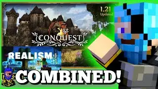 Conquest x Realism Plus &brvbar; Minecraft Bedrock Texture Pack x Add On Mix Up &brvbar; Daz Man