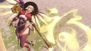This is why this Mercy has GOLDEN GUNS