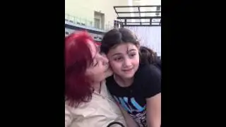Grandma and silly granddaughter :)