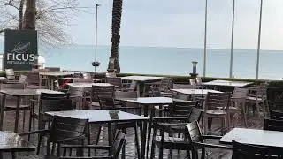 Der Strand von Side Promenade HEUTE. T&uuml;rkei im Winter  🥰🇹🇷 #side #kumk&ouml;y #SideT&uuml;rkei