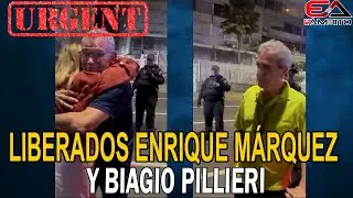 ÚLTIMA HORA 🔴 LIBERADOS ENRIQUE MÁRQUEZ Y BIAGIO PILLIERI | OTROS SECUESTRADOS ESPERAN SU LIBERTAD