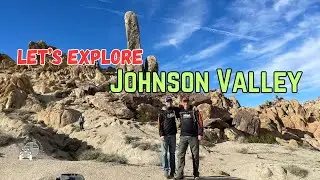 Exploring Johnson Valley OHV, Soggy Lake, Cougar Buttes, and the infamous Hercules Finger!