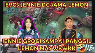 EVOS JENNIE DISCORD SAMA LEMON || JENNIE GROGI SAMPAI PANGGIL LEMON MAS WKKWKW 😆