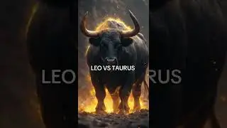 Leo ♌ vs Taurus ♉ | Fire vs Earth Zodiac Battle 🔥🐂 | Zodiac Facts