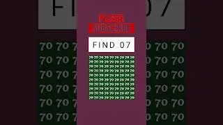 Episode 132 #youtubeshorts #braintest #find #shorts #video #quiz