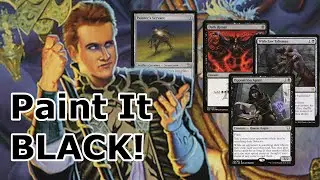 Greatness at ANY Cost- Mono Black Painter with Dark Confidant and Opposition Agent (Legacy MTG)