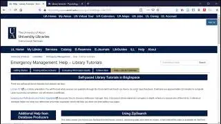 LibGuide Video Tour