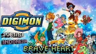 Brave heart - digimon sountrack (opening) cov. Anime indo song