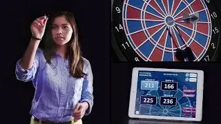 Dartscheibe Arcadia 4.0 und Turbo Charger 4.0 | Smart Dartboard | Carromco Games