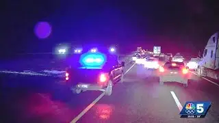 Fatal crash shuts down I-89 South for hours Wednesday