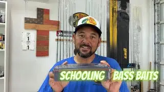Schooling Bass Bait Selection | #schoolingfish #bassfishing #bassbaits