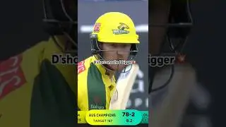 D'short Smashed a Six🏏 | WCL 2025 | Aus Champions Vs SA Champions | World Championship of Legends S2