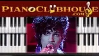 🎹LITTLE RED CORVETTE - Prince (easy piano tutorial less free)