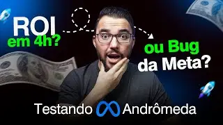 Achei o MELHOR TESTE de CRIATIVOS no novo Meta Ads Andr&ocirc;meda (ROI em 4h)