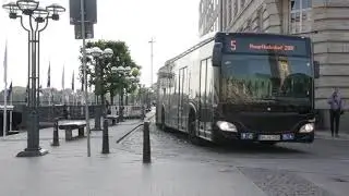 HOCHBAHN 4501 Fahrt vom Reesendamm in die Haltestelle Rathausmarkt