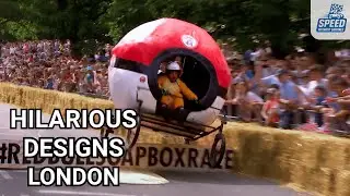 Most Creative & Funniest Soapbox Designs in London Vol.2 #soapboxredbullrace