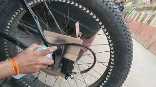 How to install normal disk brake to hydraulic break in cycle 👌🔥🔥🔥