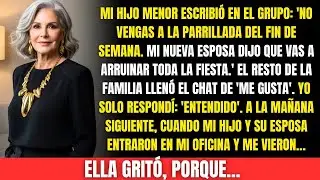 Mi hijo dijo que arruinaría la fiesta… entonces hice algo que lo dejó helado.