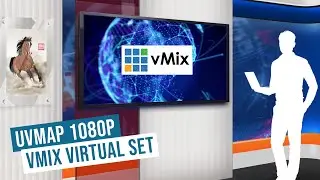 VIRTUAL SET & UV MAP IN VMIX
