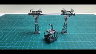 3D Metal Model Assembly (Aerial tramway)