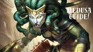 Smite 2  - MEDUSA ADC Guide  - Ranked Conquest