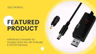 Product - Amazon Echo Converter Cable for connection with Power Bank | Nilgiri Stores | MA-ELEC-066