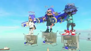 Splatoon 3 with Saku Shia Yuua more 11-22-25 - Private match party, hangout lobby, soda bombs, fun