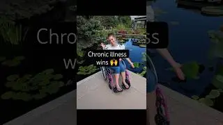 Chronic illness wins 🙌!