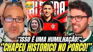 😂 DESESPERO TOMOU CONTA! MIDIA PALMEIRENSE REVOLTADA COM REFORÇOS NO FLAMENGO! OLHA A REAÇÃO