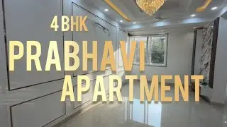 Vastu Perfect NE Entry | 4 BhK Exclusive Furnished | Prabhavi Apartment | Dwarka, Sec-10.