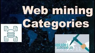 Web Mining || Categories- web content mining, web structure mining, web usage mining|| Text Mining
