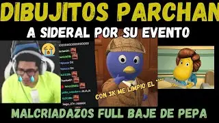 😲SIDERAL HACE AUDITORIA DE SU EVENTO DE FALL GUYS 😲 DIBUJITOS BAJAN SU PEPA Y LO DESTRABAN 🔥