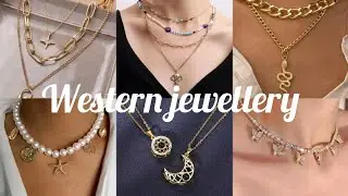 Indo western jewellery | Korean jewellery Anti Tarnish Jewellery || Latest western jewellery haul ||