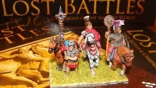 Lost Battles Boardgame - Session Report: Battle of Gabiene initial deployment.