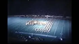 1974 Aggie Band v Baylor - Moving Block T Formation #AggieBand #FTAB #Aggies