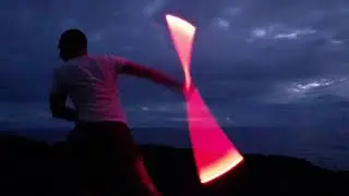 Glow Thai Stick - Luz y Cité Tangó 😎 - Pablo Kliksberg