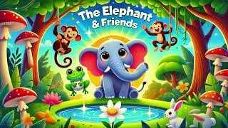 The Elephant and Friends Story  - Will You Be My Friend? | Kids Friendship Story #moralstory