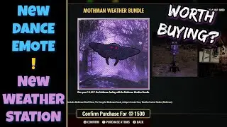 Fallout 76: Mothman Weather Bundle Review - New Dance and New Weather Station