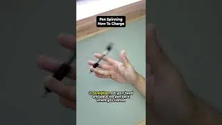 CHARGE Pen Spinning Tutorial Made EASY 🖐️ #shorts