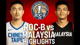 William Jones Cup 2025: Malaysia vs ROC-B Full Game Highlights