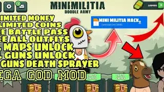 Mini militia v5.4.2 mod apk || mini militia media fire download link || mini militia hack #viral