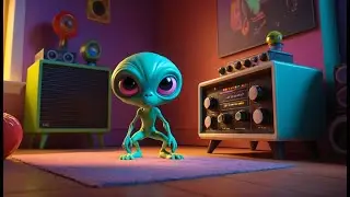 Among Us Mini Alien Peeked Into the Electrical Room | Kids Songs & Nursery Rhymes