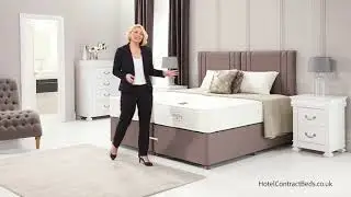 Posture 3000 Contract Zip & Link Divan Set - HotelContractBeds
