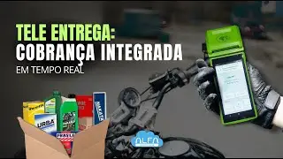 Tele Entrega(MotoBOY) Cobran&ccedil;a em Tempo Real,  ALFA ERP AutoPe&ccedil;as #erp #autope&ccedil;as #stone