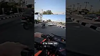 KTM Duke 390 hyper ride with traffic crash bike #shorts​ #ytshorts​ #viralshorts