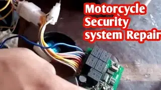 Repair Motorcycle Security System
